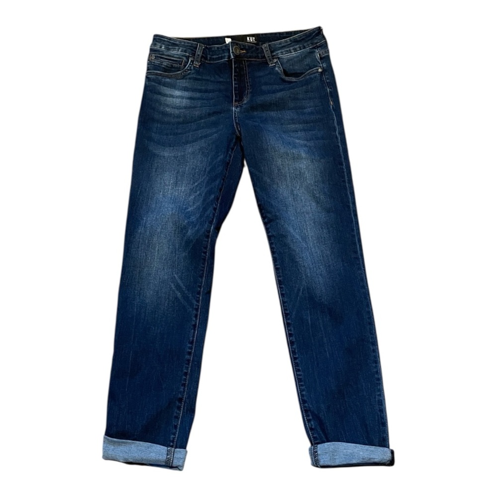 Kut‎ Catherine Boyfriend Mid Rise Jeans Sz 6